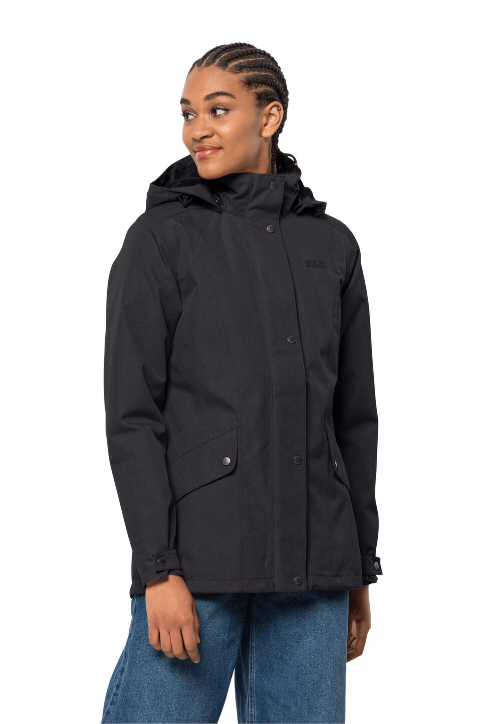 Hardshell d'hiver femmes Park Avenue Jacket XL noir black