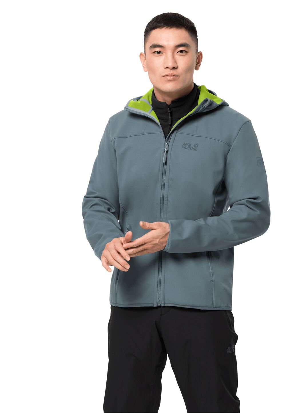 Veste softshell coupe-vent hommes Northern Point M gris storm grey