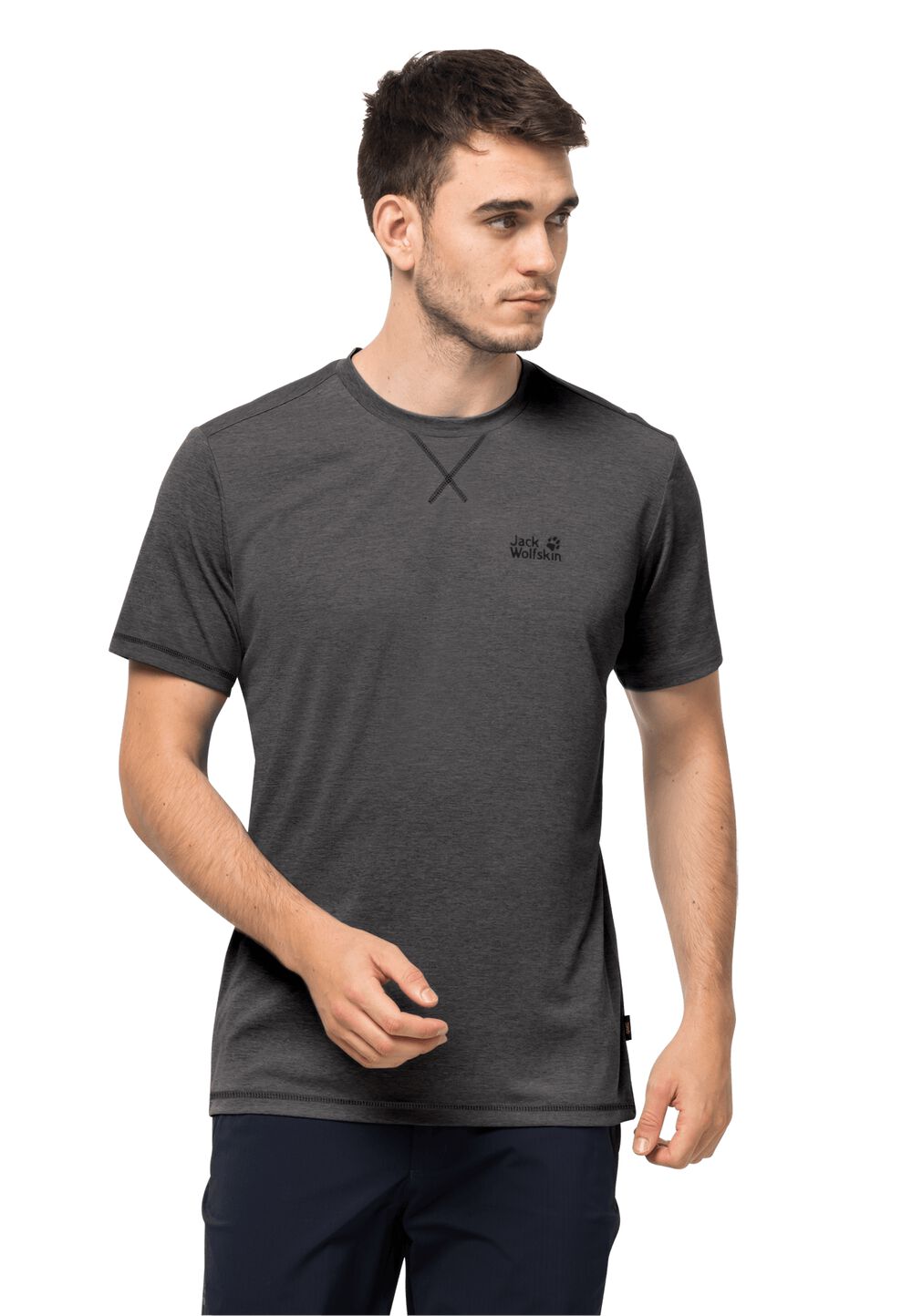 T-shirt technique hommes Crosstrail T-Shirt Men XL dark steel dark steel