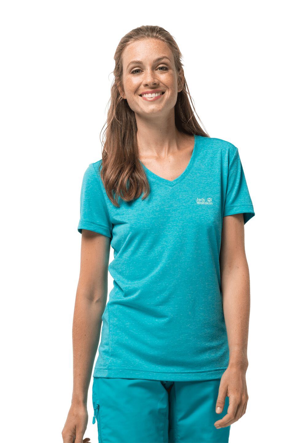 T-shirt technique femmes Crosstrail T-Shirt Women XS bleu dark aqua
