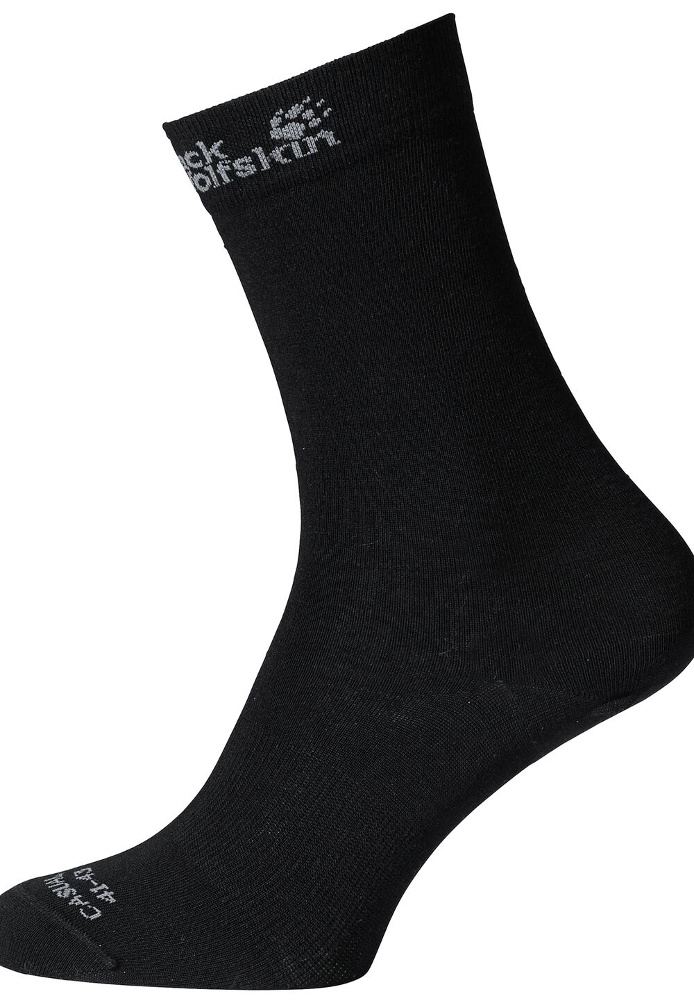 Chaussettes en laine mérinos Merino Classic Cut Socks 47-49 noir black